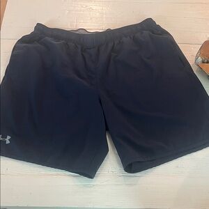 Under Armour Men's Navy Athletic Shorts